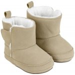 Sterntaler dětské teplé capáčky z umělé kůže s protiskluzovou podrážkou 5301711 béžové 935 – Hledejceny.cz