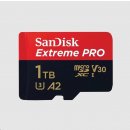 SanDisk Extreme PRO 1TB microSDXC 200R/140W + adaptér SDSQXCD-1T00-GN6MA