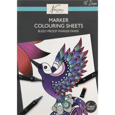 Craft Creative Vymalovánky Profesional zvířecí motivy 25x35 cm – Hledejceny.cz