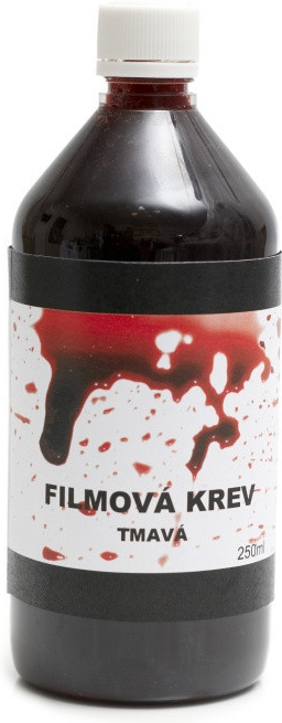 Profesionální filmařská krev tmavá 250 ml