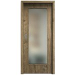 Sapeli Elegant Komfort M40 posuvné dub sherwood 100 x 210 cm Satináto bílé – Hledejceny.cz