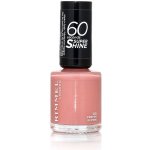 Rimmel London 60 Seconds Super Shine 235 Preppy Pink 8 ml – Zbozi.Blesk.cz