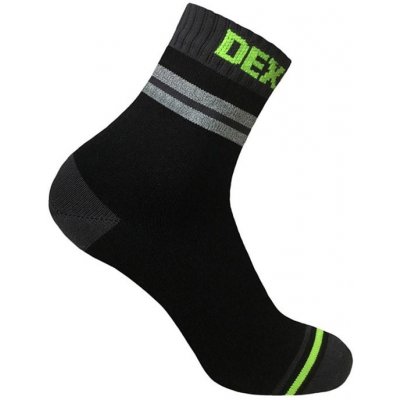 DexShell Pro Visibility Cycling Nepromokavé ponožky černá šedá – Zboží Mobilmania