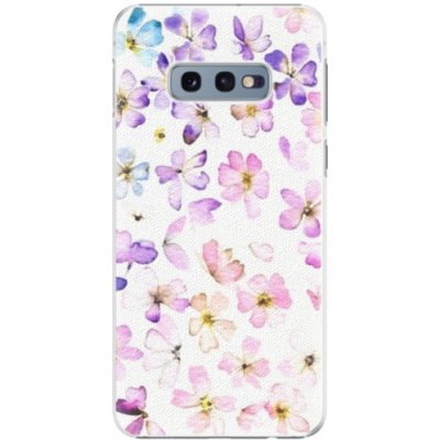 Pouzdro iSaprio Fialové Kvítky Samsung Galaxy S10e – Zbozi.Blesk.cz