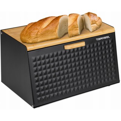 Jednodílný chlebník Topfann chlebník černý kov – Zboží Dáma