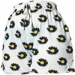 Dámské bambusové šortky X33-1 bílé – Zboží Dáma