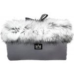 Little Elite Rukávník GRAFIT šedý kožíšek – Zboží Dáma