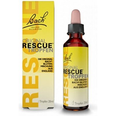 Bachovy květové esence Rescue kapky 10 ml – Zboží Mobilmania