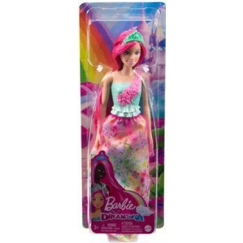 Barbie Kouzelná princezna růžové vlasy a zelená korunka od 329 Kč -  Heureka.cz