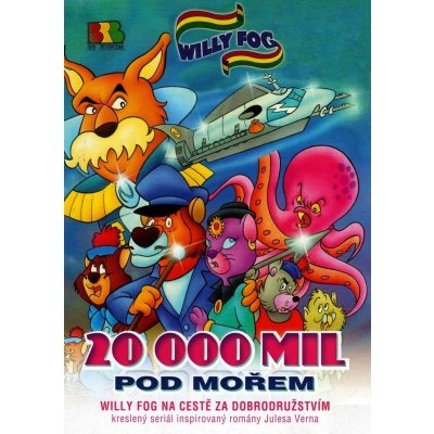 Willy Fog - 20.000 mil pod mořem pošetka DVD – Zboží Mobilmania
