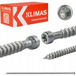 Vruty do dřeva Klimas Wkręt-Met 8 x 280 mm 50 ks – Hledejceny.cz