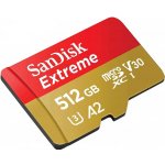 Sandisk Extreme microSDXC 512GB SDSQXAV-512G-GN6MA – Zboží Živě