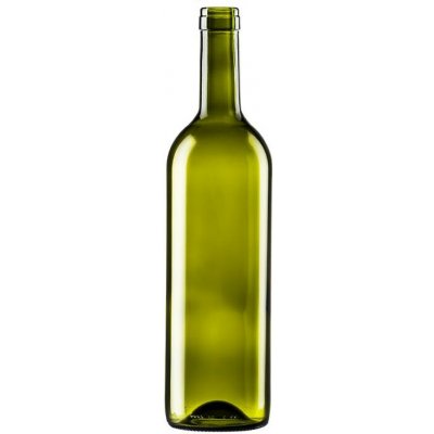 Skleněná lahev Bordeaux70 BM 17,5 olivová 750 ml - zátka – Hledejceny.cz