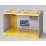 Dětská šedá nástěnná police LEGO® Brick 8 – Zboží Dáma