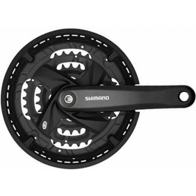 Kliky SHIMANO Acera FC-M371-L 175mm 48-36-26, černé, s krytem ,9 speed, pro osu 4HR, v krabičce – Zboží Mobilmania