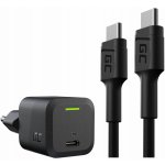 Green Cell KABGC30 PowerStream USB-C - USB-C, 120cm, černý – Zboží Živě