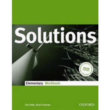 Davies: Maturita Solutions elementary workbook Czech edittion