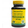 Vitamín a minerál Nature´s Plus Potassium 99mg 90 tablet