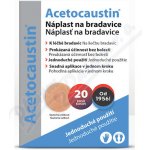 Acetocaustin Náplast na bradavice 20 ks – Hledejceny.cz