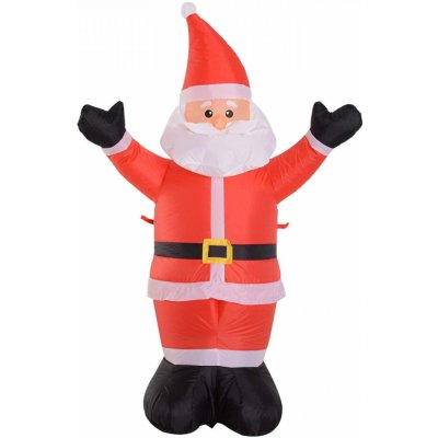 Goleto Nafukovací Santa Claus s LED osvětlením 120 cm