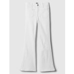 GAP Dětské džíny '70s Flare high rise Bílá – Zboží Dáma