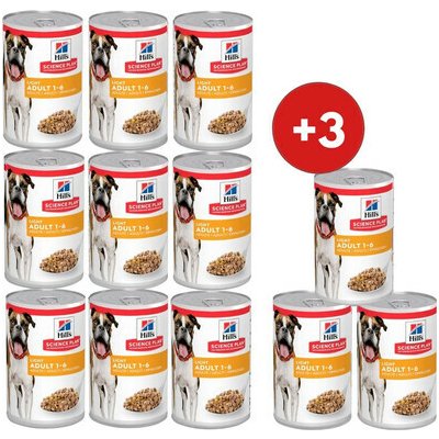 Hill's Science Plan Canine Adult Light Chicken 12 x 370 g – Hledejceny.cz