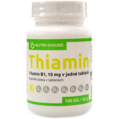 Nutrihouse Vitamin B1 Thiamin 100 tablet – Hledejceny.cz