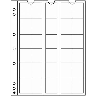 Leuchtturm albové listy NUMIS Maximální průměr mince 25 mm 30 polí – Zbozi.Blesk.cz