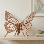 Graine Creative 3D dřevěný model Motýl 22 ks – Sleviste.cz