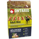 Ontario Adult Mini chicken and potatoes 2,25 kg – Hledejceny.cz