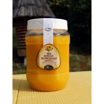 Pleva Med slunečnicový 950 g – Zbozi.Blesk.cz