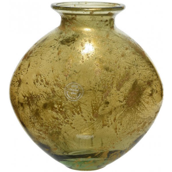 Váza RECYCLED 24x13x26 cm - hořčicová, Kaemingk od 529 Kč - Heureka.cz