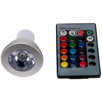 T-LED LED žárovka RGB16-2 GU10 60° RGB 02109 3W 230V