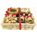 Anděl Přerov Slaměné ozdoby v košíku 16 ks – Zbozi.Blesk.cz