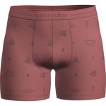 Icebreaker Mens Mer 150 Anatomica Boxers Explore More Plume/Aop – Zboží Dáma