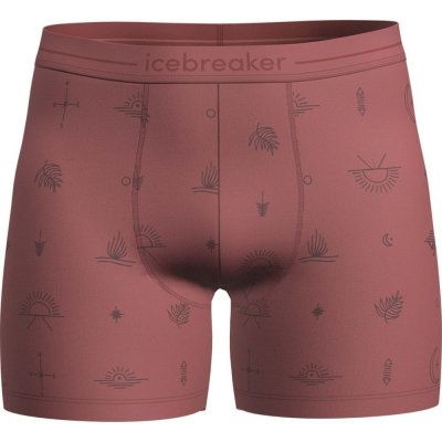 Icebreaker Mens Mer 150 Anatomica Boxers Explore More Plume/Aop – Zboží Dáma