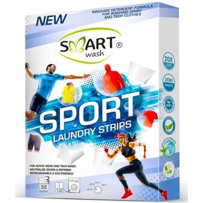 SMART Wash Prací lístky na sportovní oblečení, 32 ks – Hledejceny.cz
