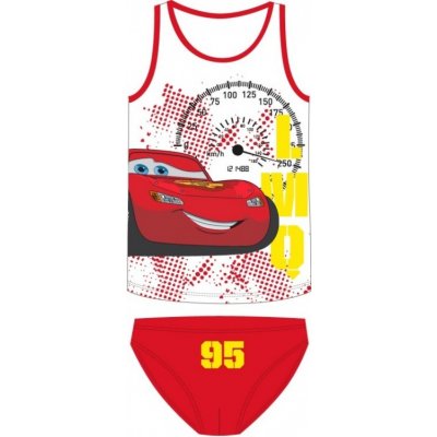 E plus M chlapecké bavlněné spodní prádlo Blesk McQueen 95 Auta Cars Pixar červené – Hledejceny.cz