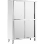 Royal Catering Kuchyňská skříň z ušlechtilé oceli - 120 cm RCGE-120 – Sleviste.cz
