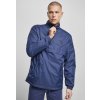 Pánská sportovní bunda Urban Classics Stand Up Collar Pull Over Jacket darkblue