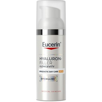 Eucerin Hyaluron-Filler + Longevity Epigenetic denní krém SPF30 50 ml – Hledejceny.cz