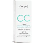 Ziaja CC krém pro podrážděnou a citlivou pleť s rozšířenými žilkami SPF 10 CC Cream 50 ml – Zbozi.Blesk.cz