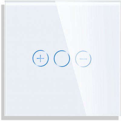 Smartvypínače Panel Gala Touch stmívač Barva: Bílá PS-B – Zbozi.Blesk.cz