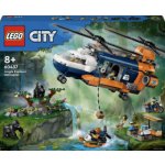 LEGO® City 60437 Helikoptéra na průzkum džungle v základním táboře – Zboží Živě