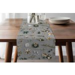 Darré bavlna běhoun Kouzlo Vánoc šedý 31x100cm – Zboží Dáma Darré bavlna běhoun Kouzlo Vánoc šedý 31x100cm – Zboží Dáma