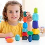Northix balanční kameny pro děti 16 dílů – Zboží Mobilmania