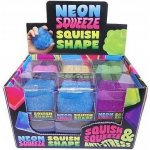 Neon Squeeze kocka strečová sugar 5 cm antistresová hračka – Hledejceny.cz