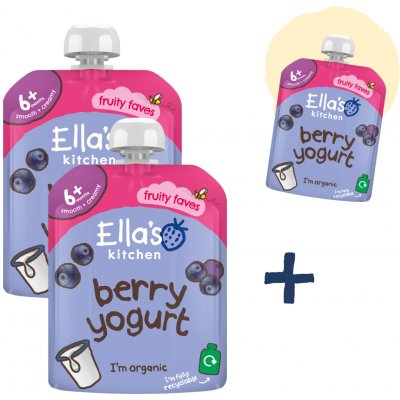 Ella's Kitchen BIO Borůvky s jogurtem 90 g – Sleviste.cz
