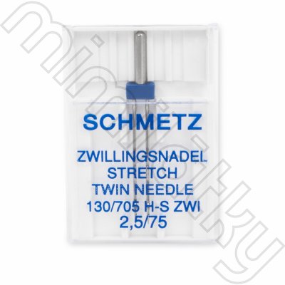 Dvojjehla 130/705 H-ZWI SCHMETZ Stretch Double Needle 75/2,5 – Hledejceny.cz