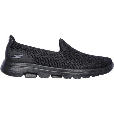 ! ! Skechers Go Walk 5 Wide Trainers Ladies Black – Zboží Dáma